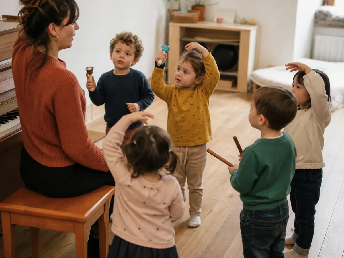 L'éveil musical pour les tout-petits