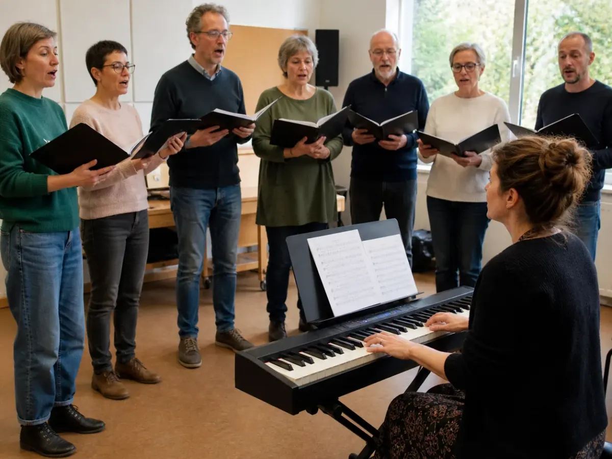 Le plaisir de chanter ensemble