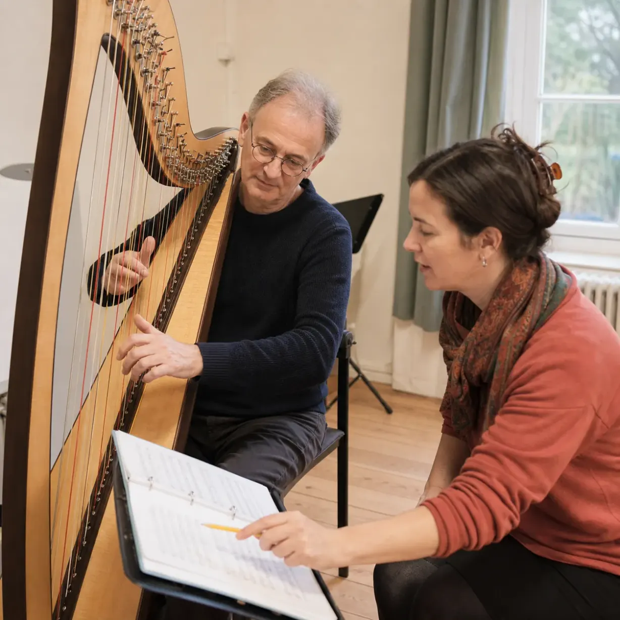 Cours de harpe