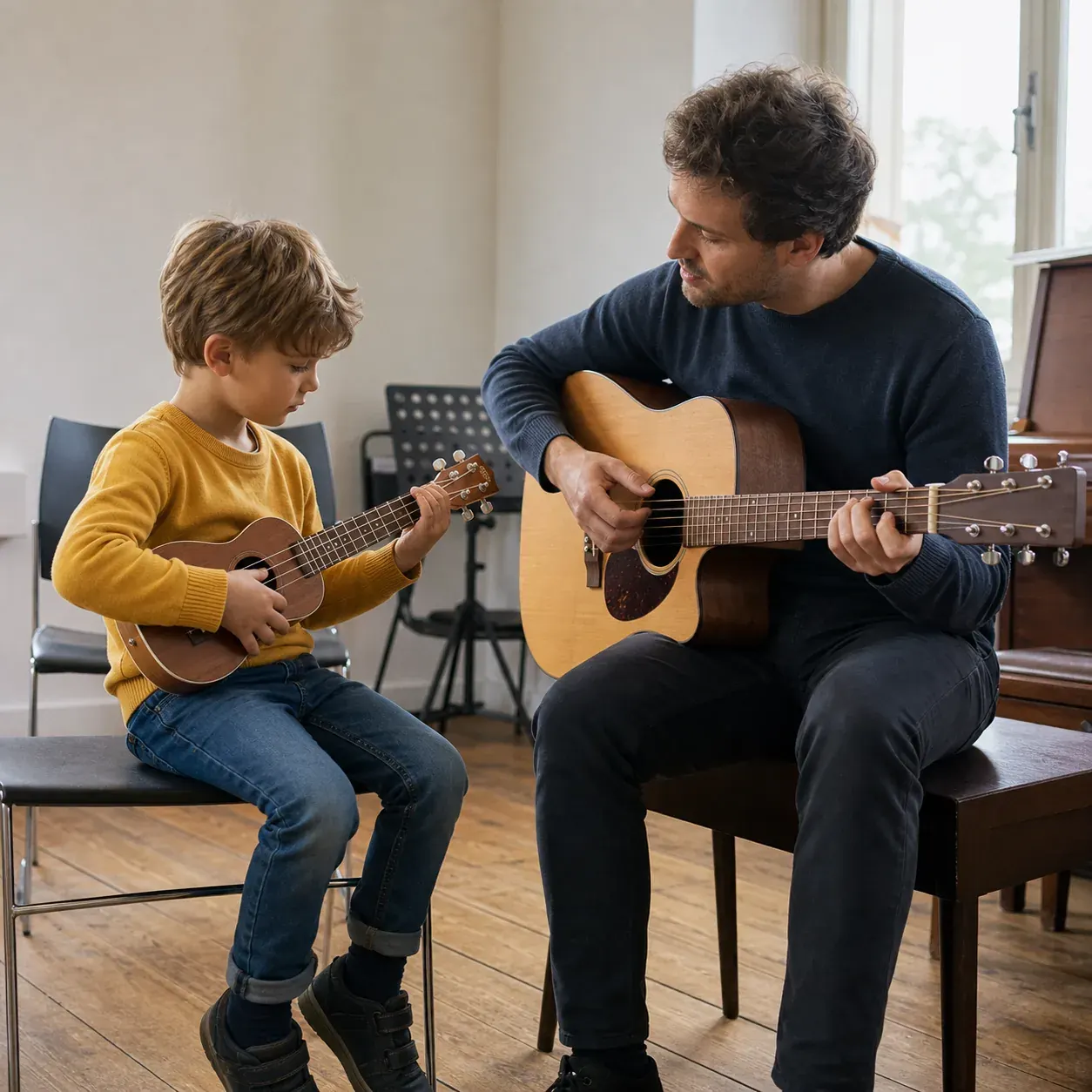 Cours de guitare, ukulélé & basse